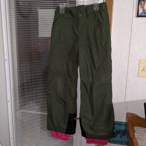 Girl's Columbia Snow Pants